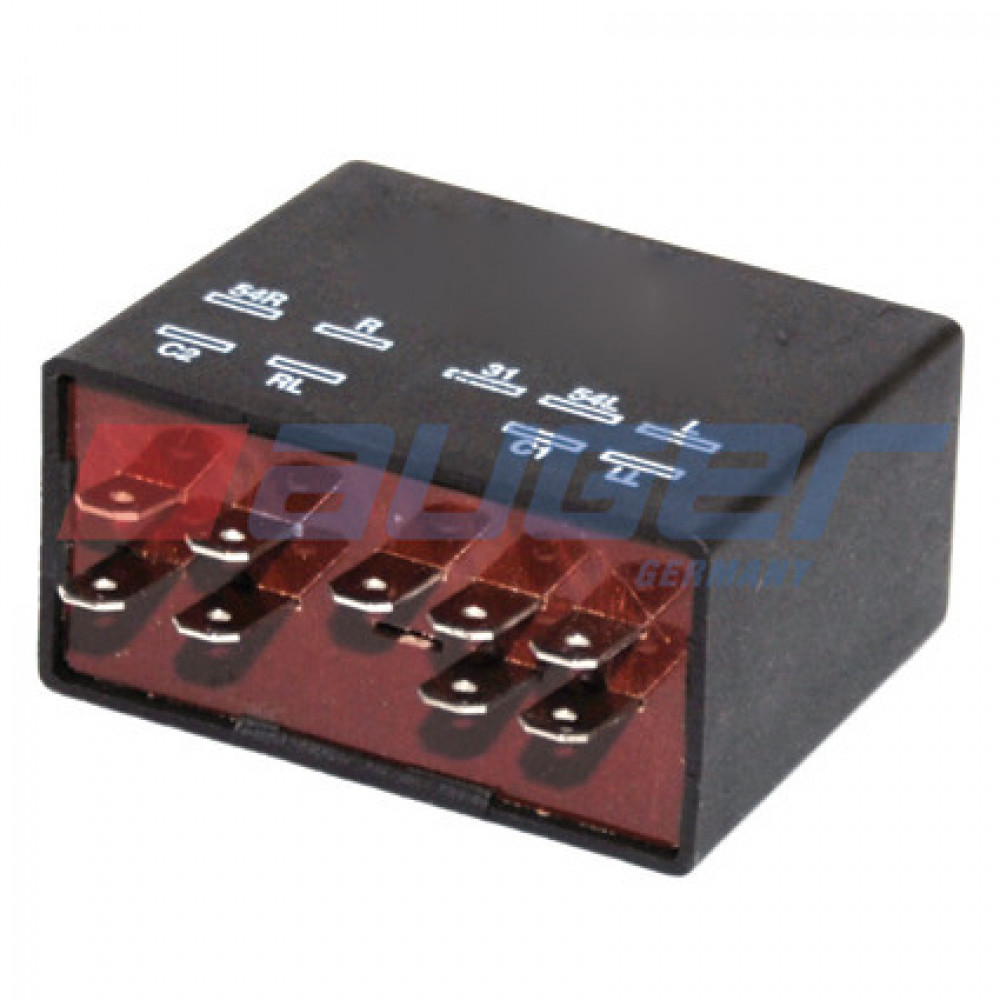 Turn signal relay 24V/ 9-POL MAN