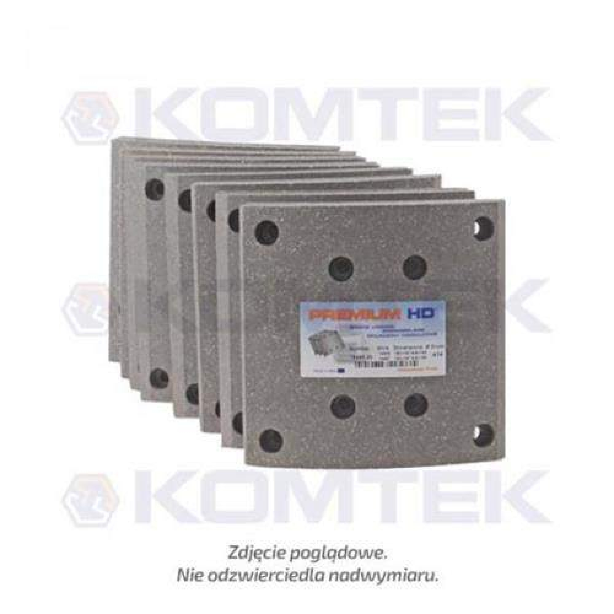 Brake linings R-2 19487; 19495 MB