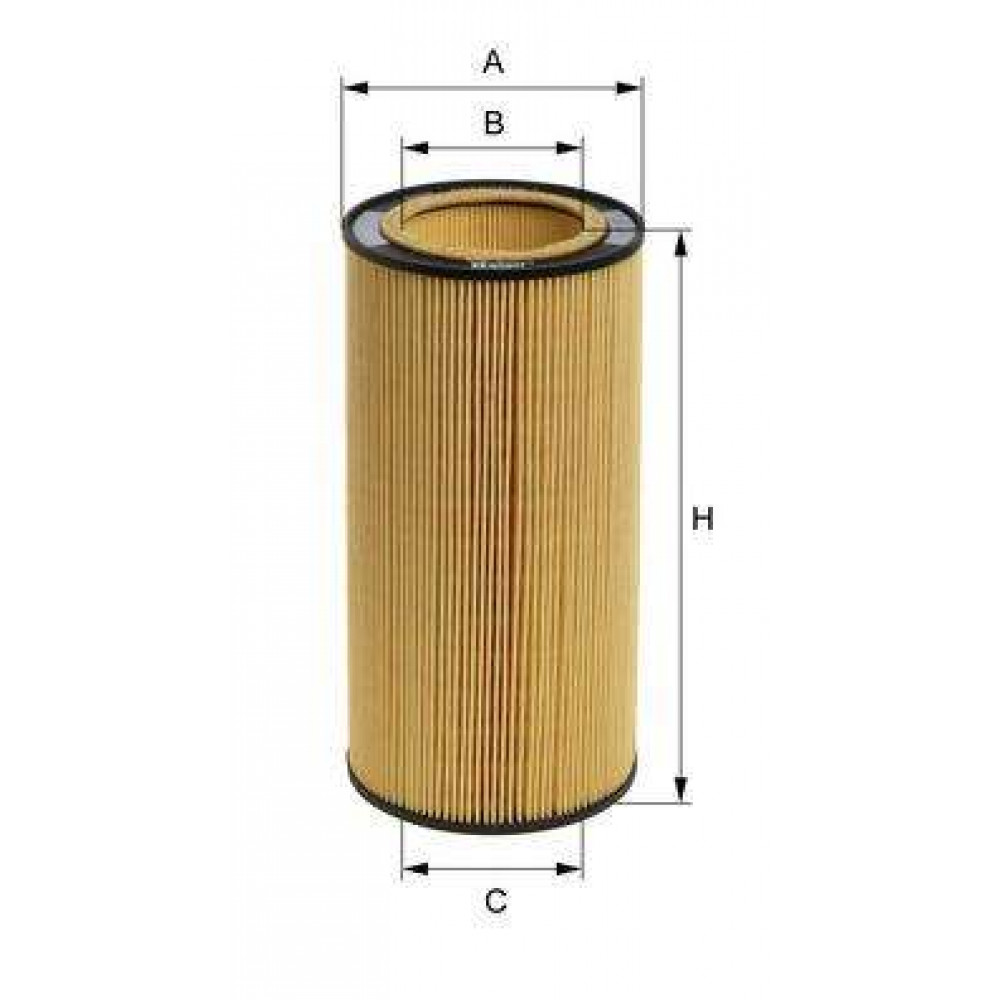 Oil filter HU1297 X DAF XF95