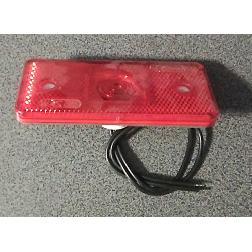 Gabarītlukturis 106X46-LED/ RED