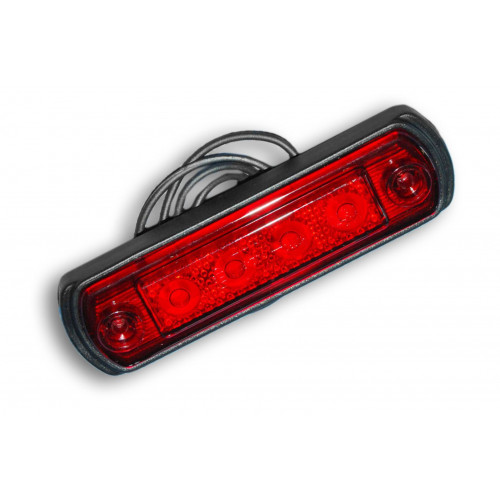 Signāla lukturis 102X28-LED/ RED MAN