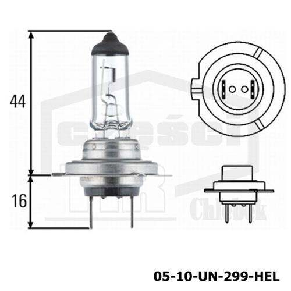 Spuldze H7. 24V70W BOSCH