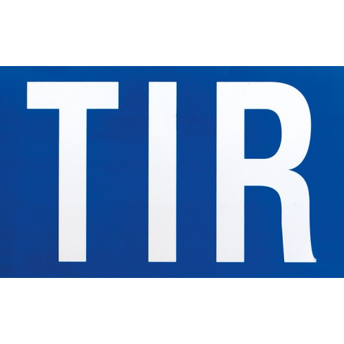 Zīme TIR 250X400