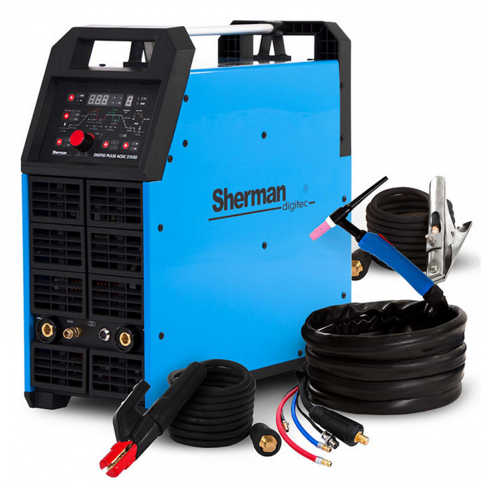 Sherman DIGITIG 315 GD AC/DC PULSE welding machine