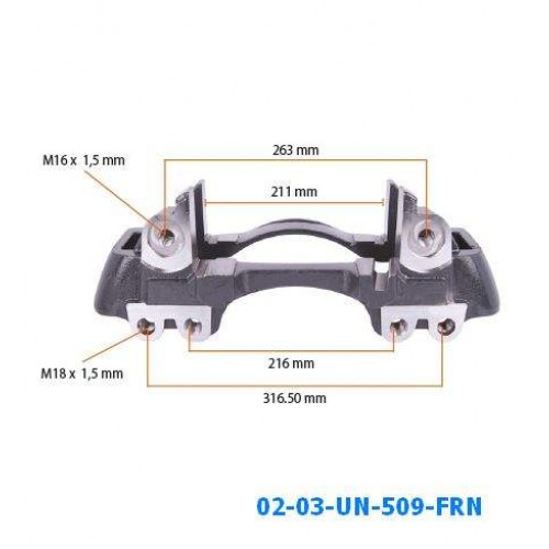 Skava suporta PAN22.5 SAF