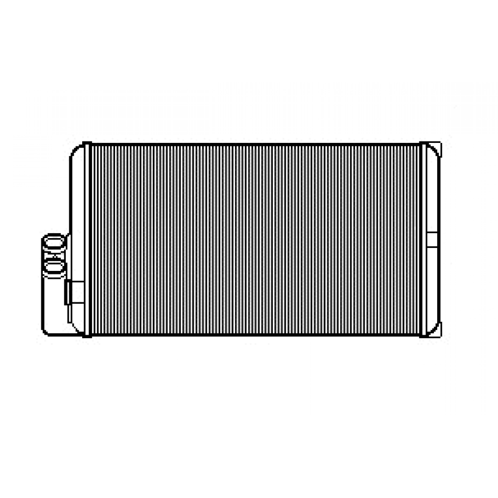 Heater Radiator, Cab Heating & Vent. DAF-105XF