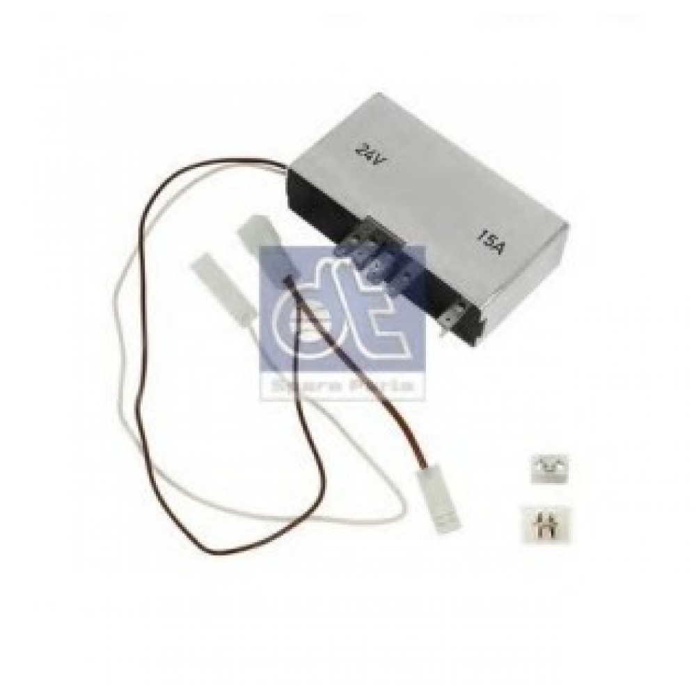 Glow plug relay 24V15A-7-POL