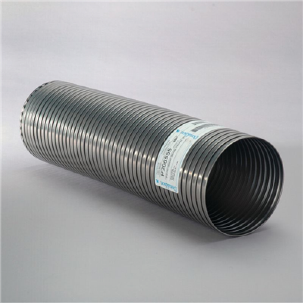 Flex tube, 5 in (127 mm) id x 18 in (457 mm) stainless