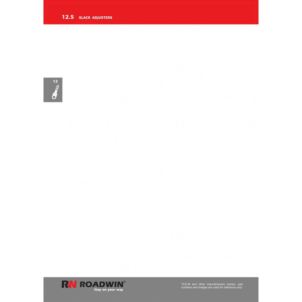 Roadwin slack adjusters